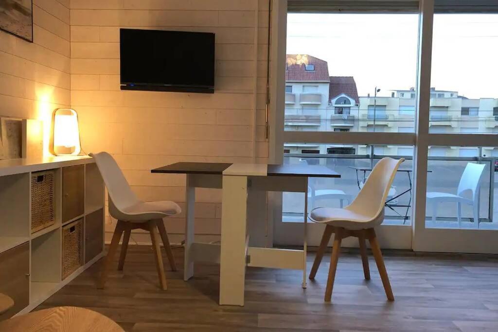 Studio, Proche Du Touquet, Tout Equipe A 100M De La Plage Stella-Plage Exterior photo